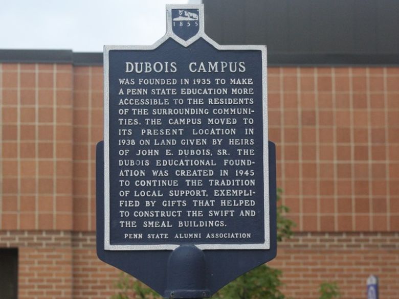 Historical Marker on campus