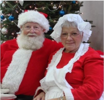 Santa and Mrs. Clause make an appearance at Penn State DuBois each year.
