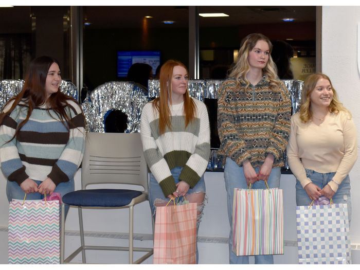 The four students who will represent Penn State DuBois at THON 2025 as dancers. They will take part in the annual 46-hour dance marathon that will take place on Feb. 21-23 at the Bryce Jordan Center.