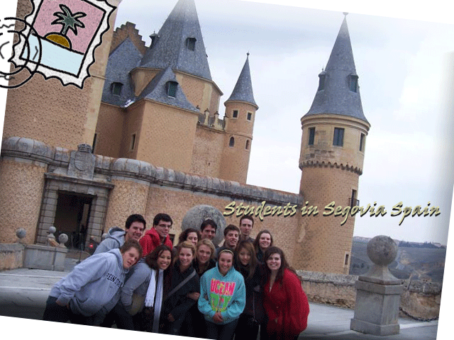 Students in Segovia​, Spain