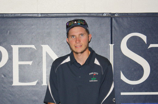 Penn State DuBois golfer Colin Moore, high scorer at the Mt. Aloysius tournament on Sunday. 			