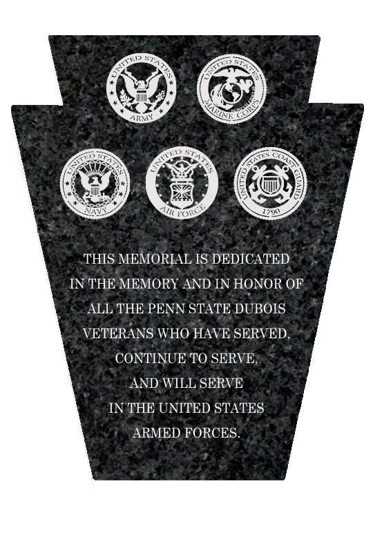 An image of the proposed veteran's memorial 