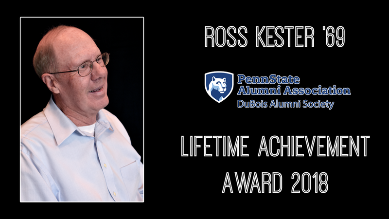 Ross Kester 2018 Lifetime Achievement
