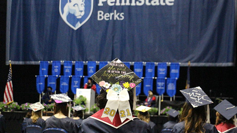 Penn State Berks Commencement ceremony. 