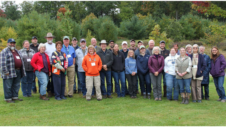 The 2022 class of the Pennsylvania Forest Stewards Volunteer Program, including Lola Smith of Penn State DuBois, second from left.The 2022 class of the Pennsylvania Forest Stewards Volunteer Program, including Lola Smith of Penn State DuBois, second from left.