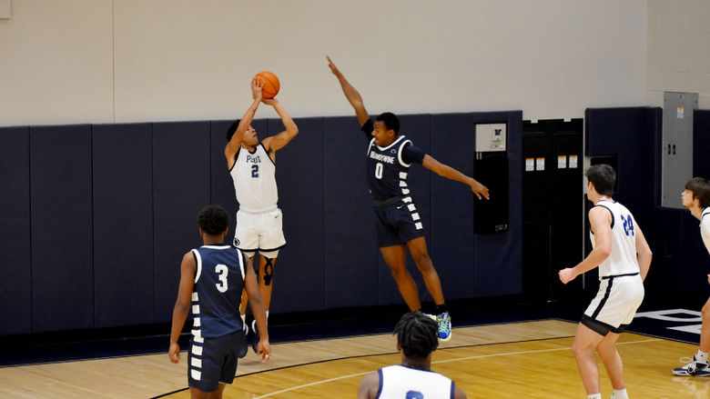 Penn State DuBois’ Ashton Fortson takes a shot during a recent game at the PAW Center