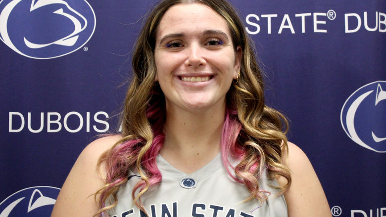 Penn State DuBois freshman basketball player Natalie Bowser