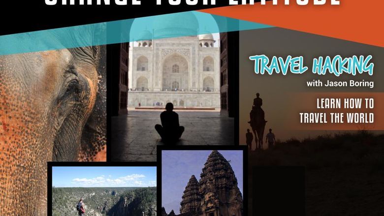 Change your latitude, a presentation by travel hacker Jason Boring, will take place in Hiller Auditorium, on the campus of Penn State DuBois, on Tuesday, Dec. 10, beginning at 7 p.m.