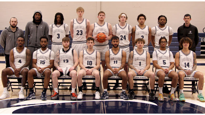 The 2024-25 Penn State DuBois men’s basketball team.