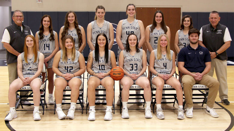 The 2024-25 Penn State DuBois women’s basketball team.