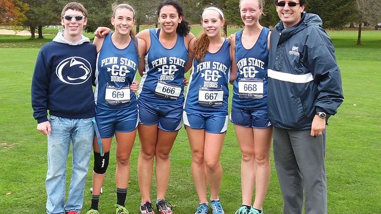 Penn State DuBois Conference Champ Cross Country Team. 