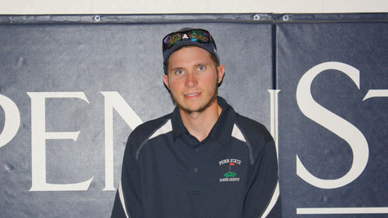 Penn State DuBois golfer Colin Moore, high scorer at the Mt. Aloysius tournament on Sunday. 			
