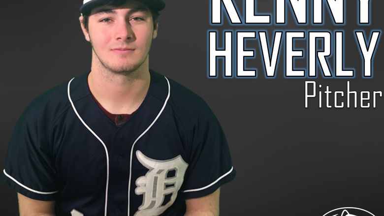 Pitcher Kenny Heverly. 
