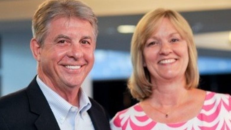 Open Doors Scholarship donors Dan and Donna Kohlhepp. 