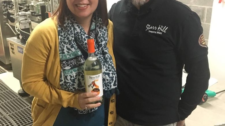 Marly Doty with Kenn Starr. 