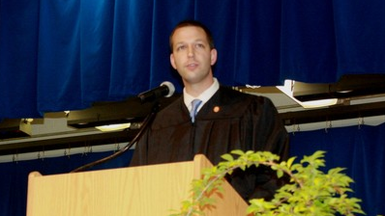 During his commencement address at Penn State DuBois Friday evening, state Rep. Matt Gabler encouraged student to find fulfillment in work, as well as life, in order to reach their full potential as productive citizens.