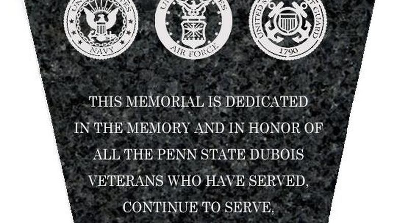 An image of the proposed veteran's memorial 