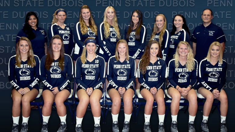 The 2018 Penn State DuBois Volleyball Team