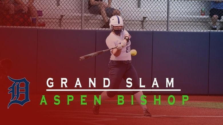 Aspen Bishop scored a grand slam on Tuesday. 