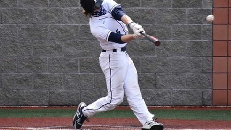 Dan Stauffer came to bat in the second inning for the Nittany Lions.