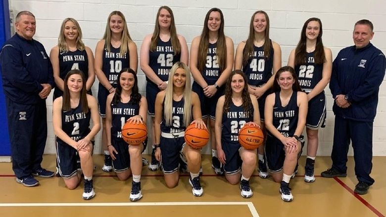 DuBois Lady Lions basketball team for 2022. 
