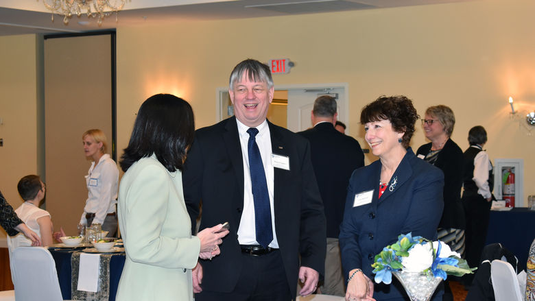 Ginger Kunkel, Rick Ogden and Judy Mitchell from CBT Bank