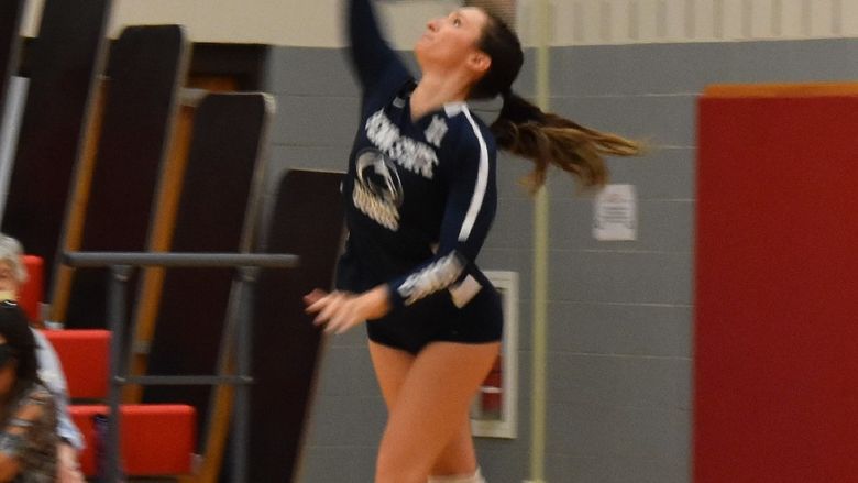Senior Skylar Ceprish hit a milestone of 500 kills in her career on Saturday. 