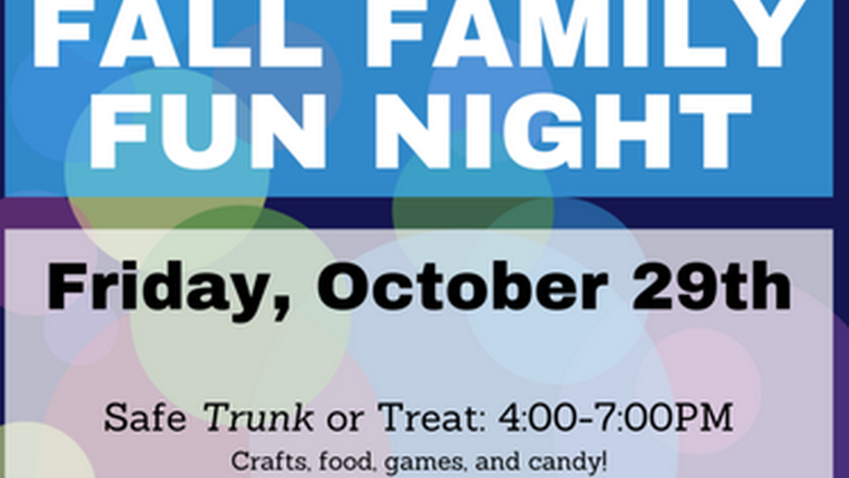 Fall Family Fun Night flyer cropped thumbnail