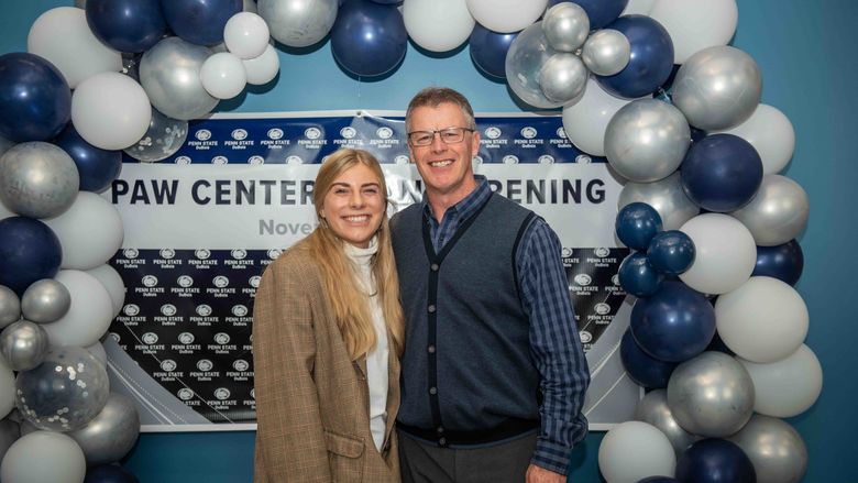 Attendees of the PAW Center grand opening