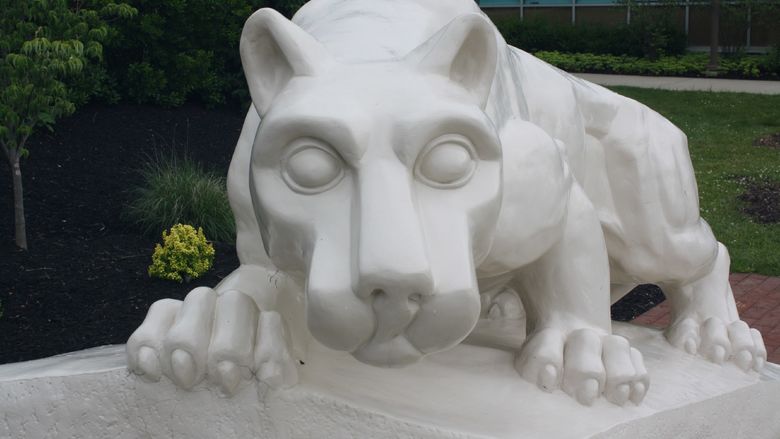Lion Statue at DuBois
