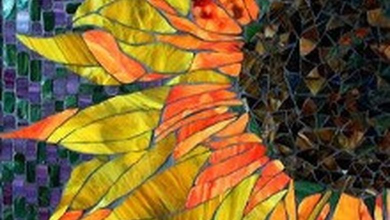 Mosiac Art Sunflower