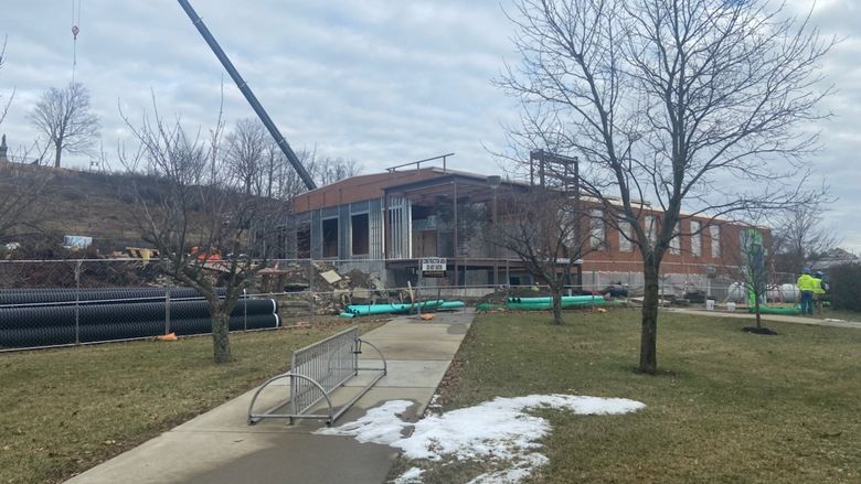 Renovation and construction of the PAW Center continues. 