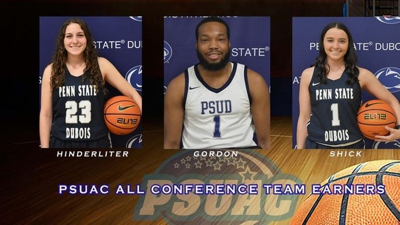 DuBois PSUAC All-Conference players