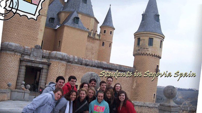 Students in Segovia​, Spain