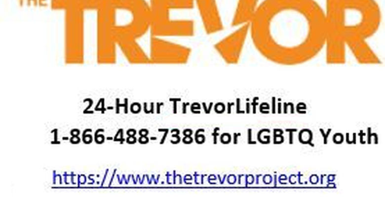 The Trevor Project 24 Hour TrevorLifeline