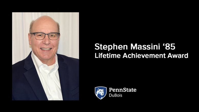 Stephen Massini, '85 - Lifetime Achievement Award