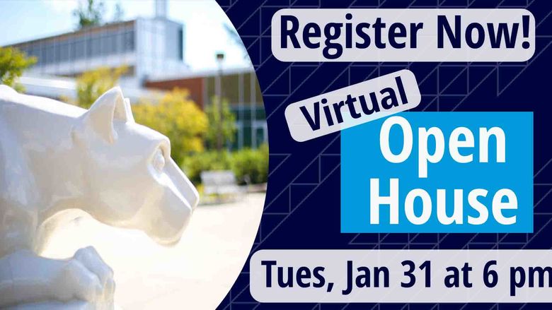 Virtual Open House Tues Jan 31 @ 6 pm