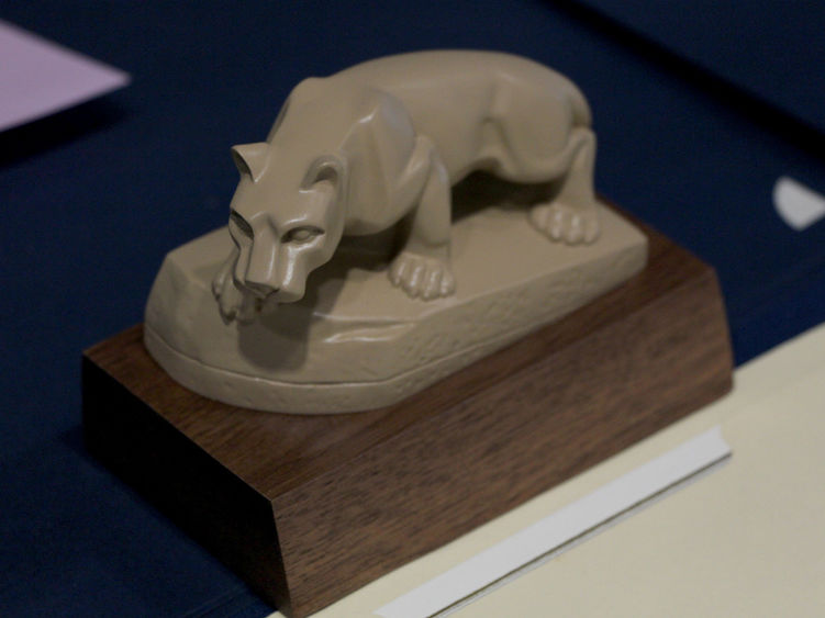 One of the numerous awards given out during the annual Recognition and Awards Banquet at Penn State DuBois