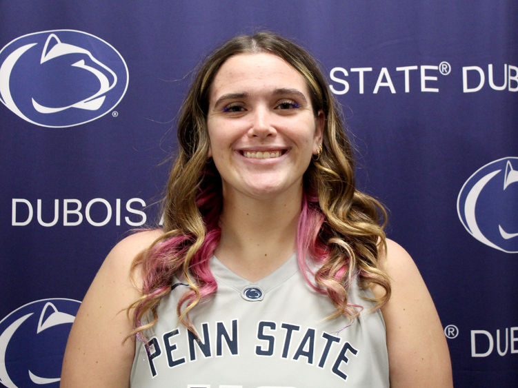 Penn State DuBois freshman basketball player Natalie Bowser