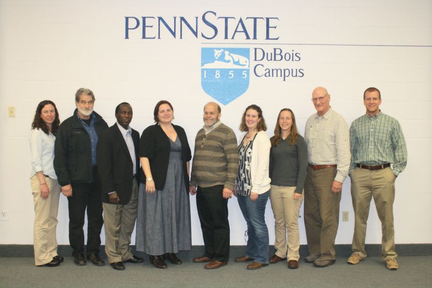 Gary Alt with Umbaugh Lecture Committee. 