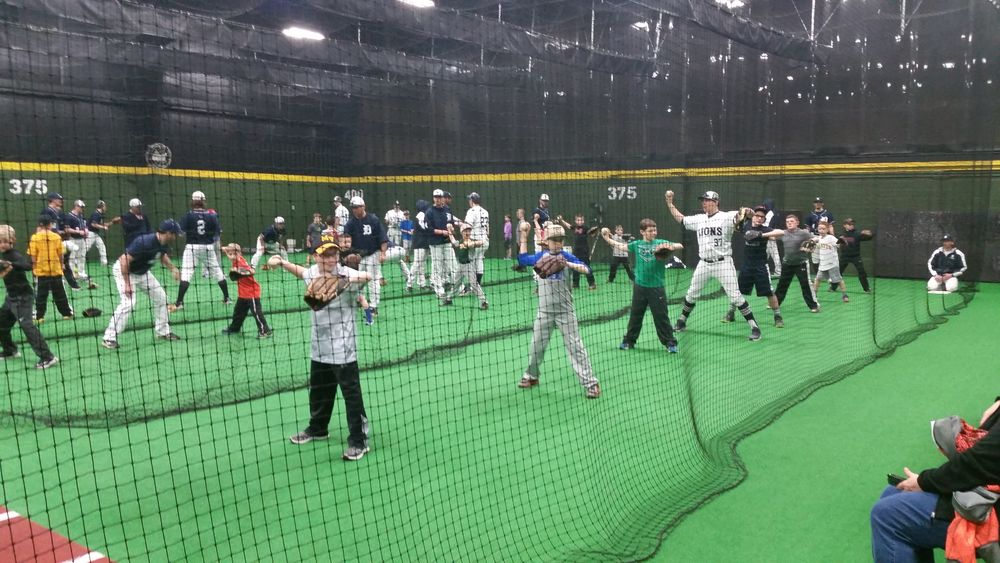 More than 70 young players turned out for Penn State DuBois Youth Baseball Clinics