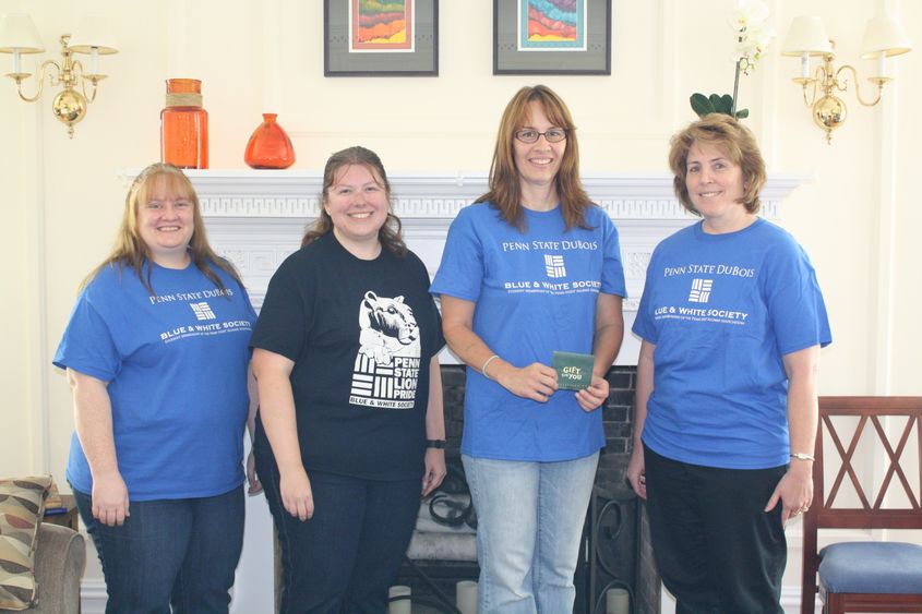 Julie Frank and Stefanie Penvose; Morello, and Chancellor Melanie Hatch. 