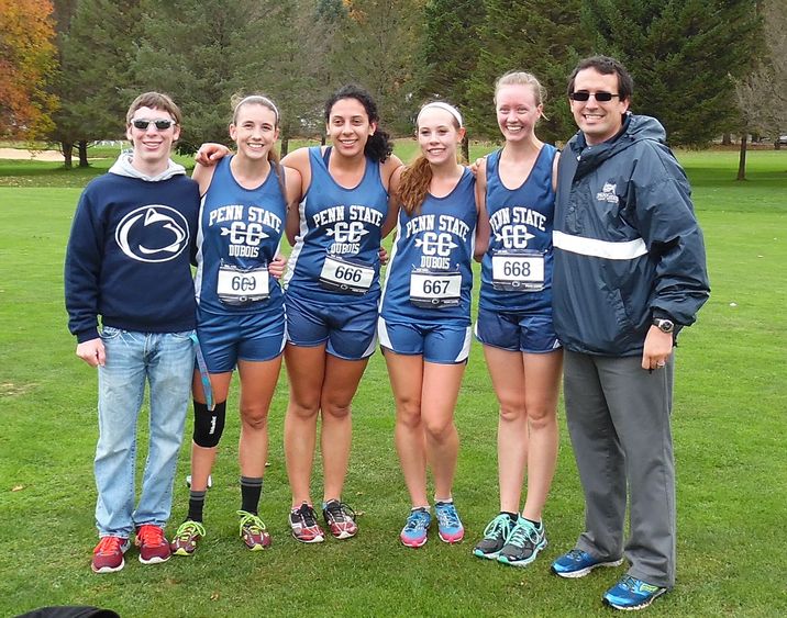 Penn State DuBois Conference Champ Cross Country Team. 