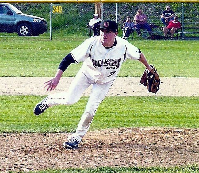 Penn State DuBois Baseball recruit and DuBois Area High School Alum Garrett Brown. 