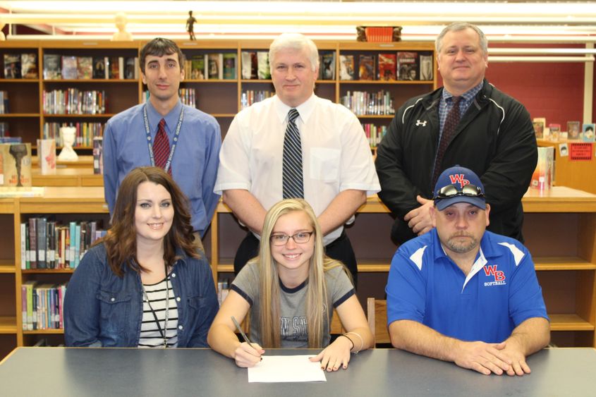 Lizzy Scott has signed on to pitch at Penn State DuBois. 