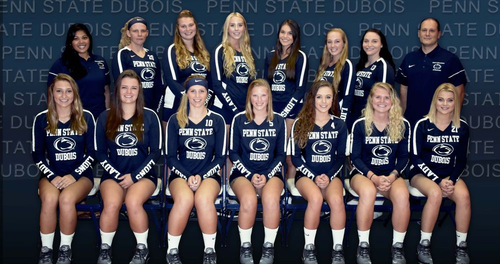 The 2018 Penn State DuBois Volleyball team