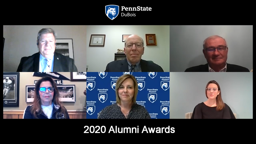Chancellor M. Scott McBride facilitated a roundtable discussion with Alumni Award recipients via Zoom.