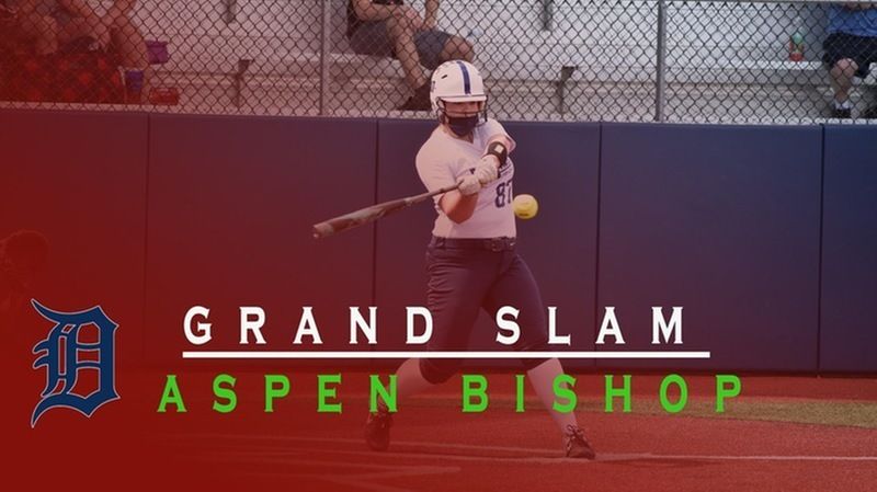 Aspen Bishop scored a grand slam on Tuesday.