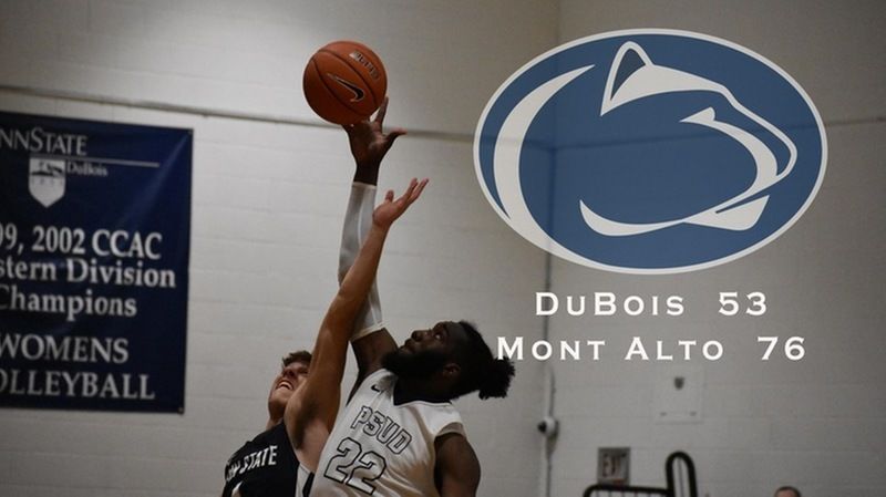 Mont Alto defeated DuBois 76-53,