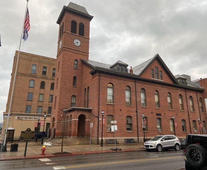 The Clearfield County Courthouse